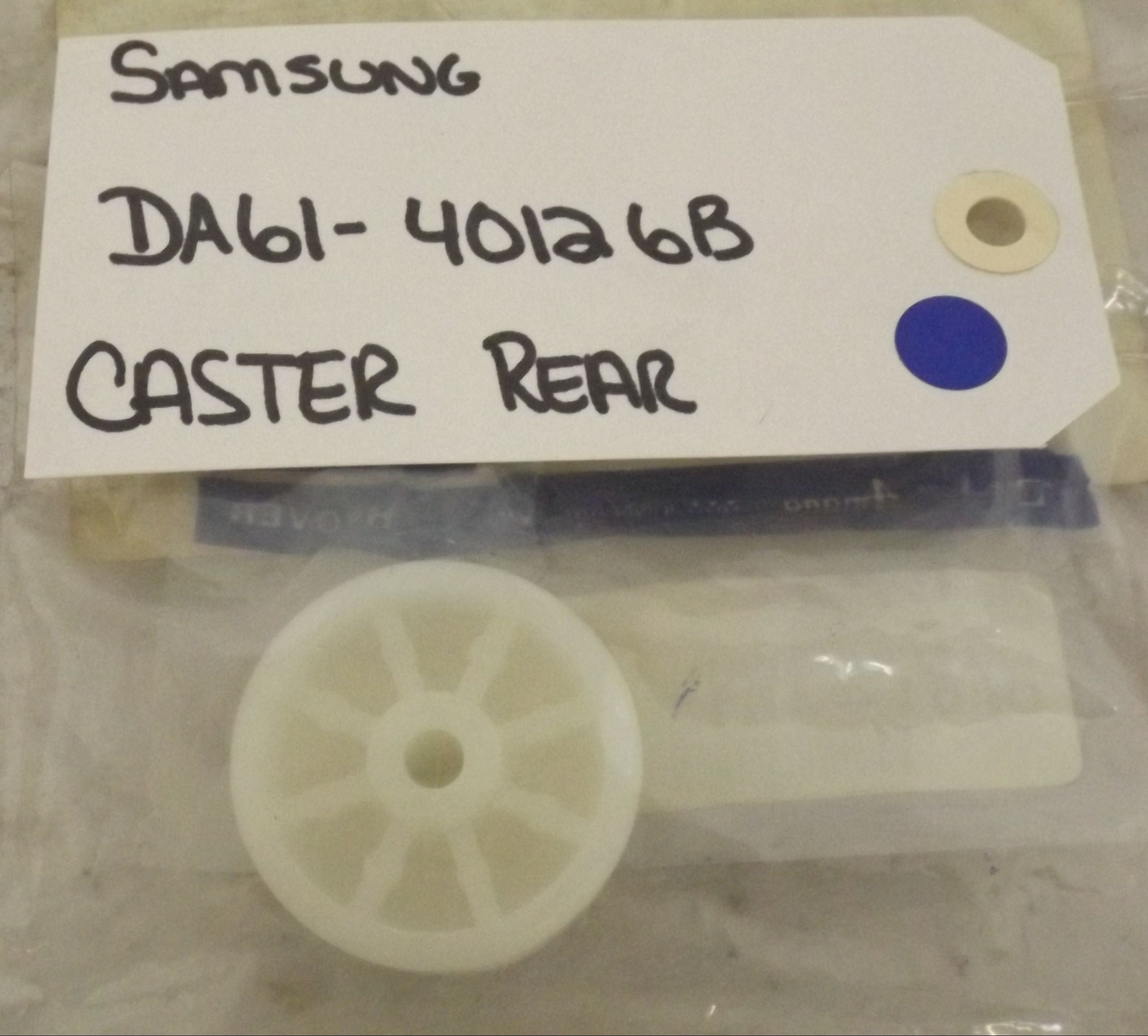 SAMSUNG REFRIGERATOR DA61-40126B CASTER REAR (NEW) SAMSUNG REFRIGERATOR DA61-40126B CASTER REAR (NEW)